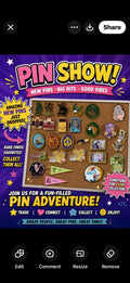 Winners choice of 2 pins