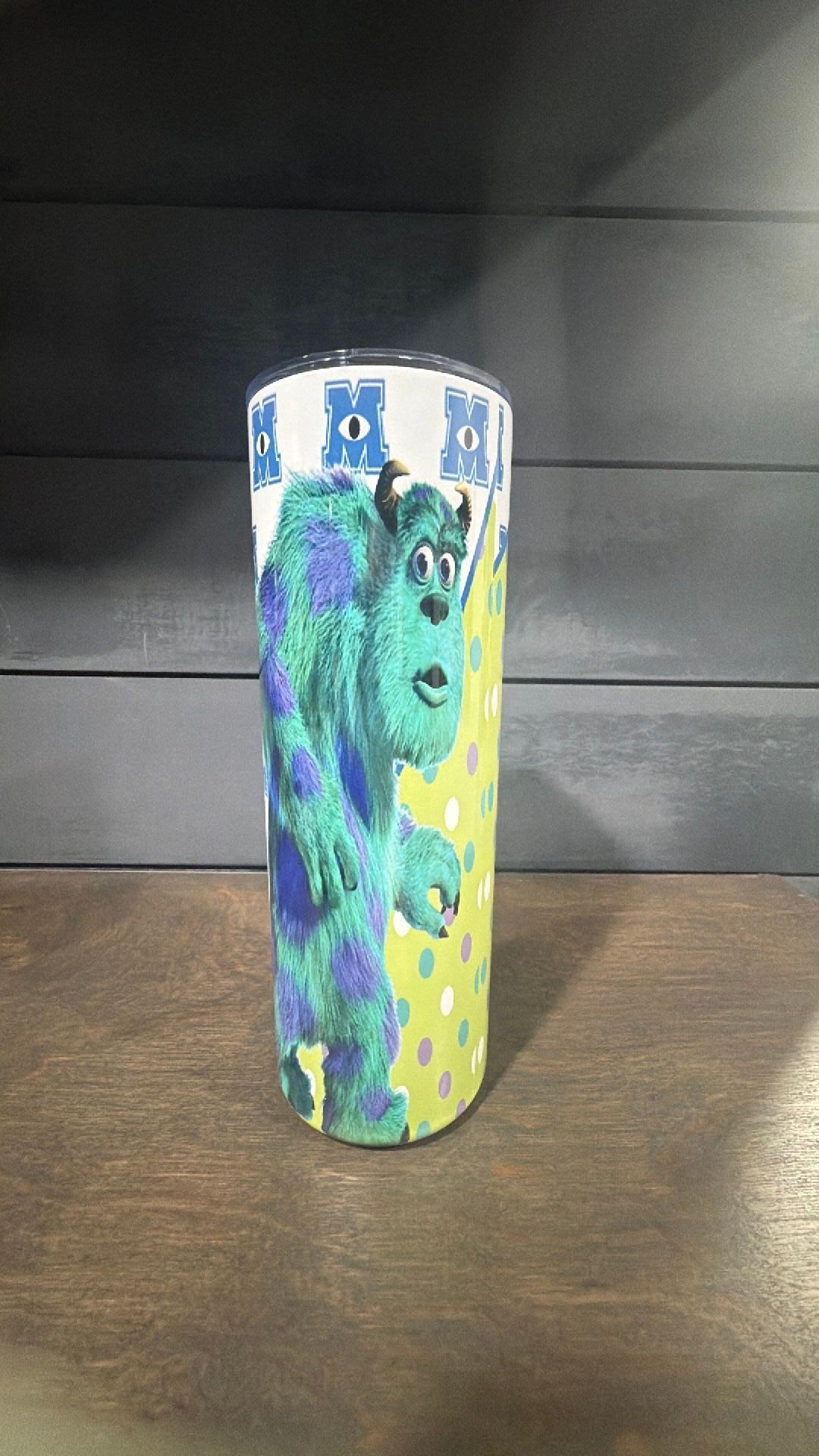 Monsters university inspired tumbler