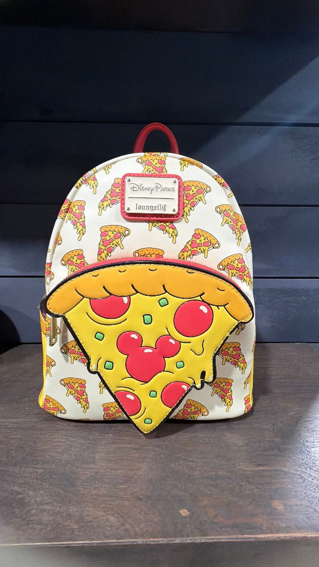 Loungefly Disney Eats Mickey Mouse Pizza Mini Backpack