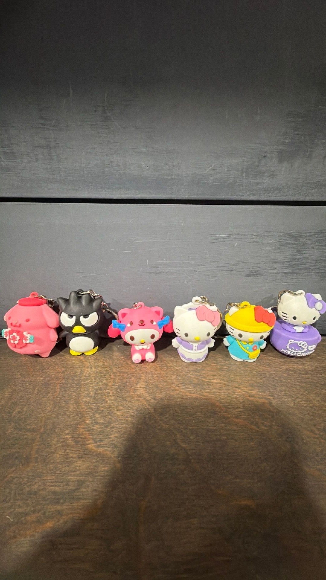 Hello kitty and friends keychains NWOT