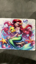 Ariel inspired mouse pad