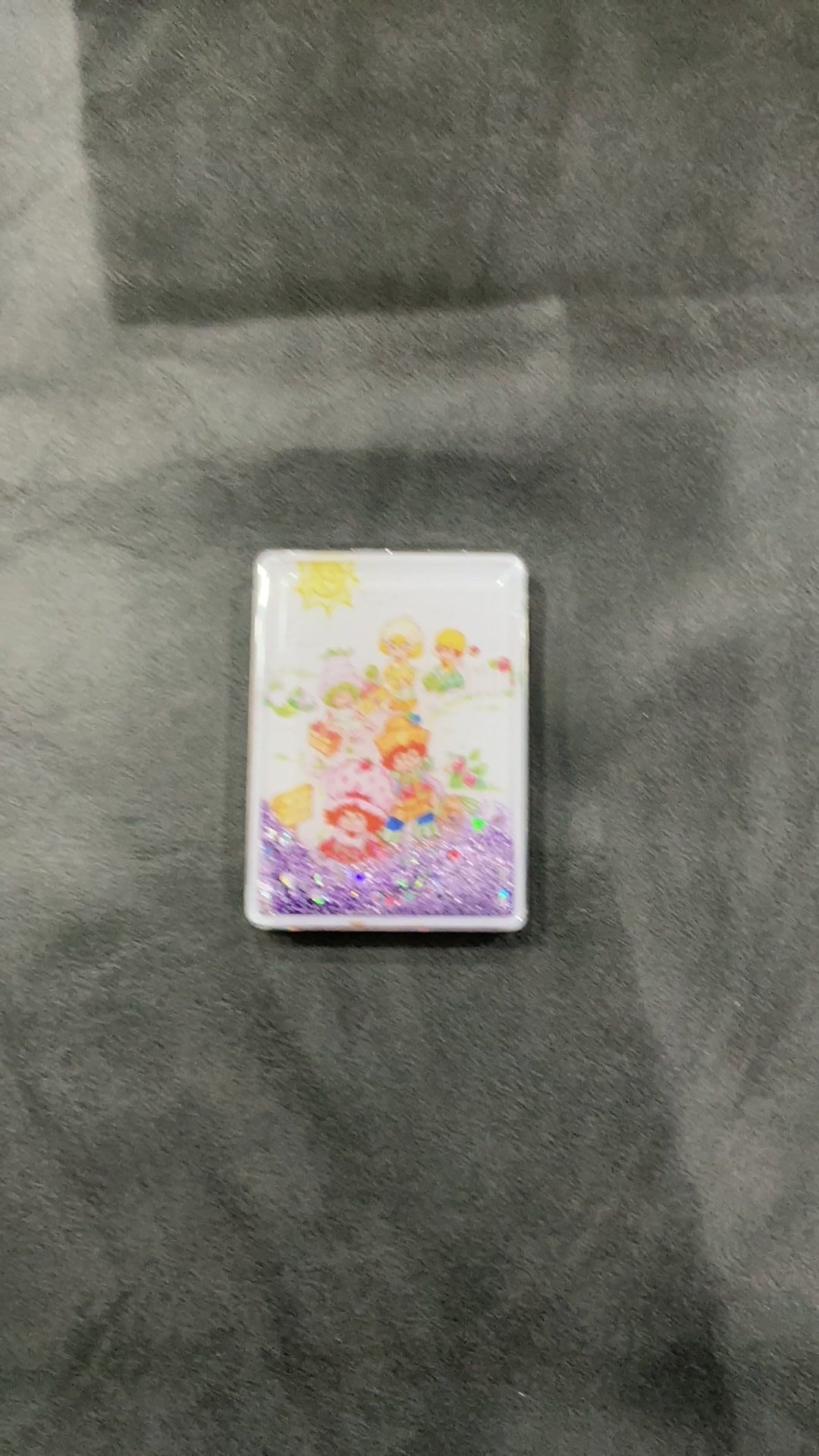 Strawberry shortcake glitter mirror NWOT