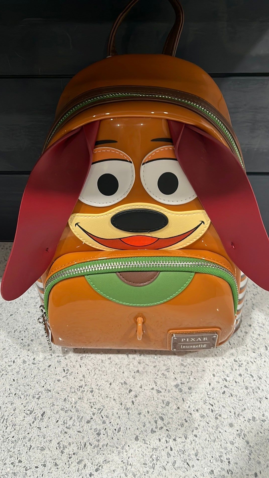 Slinky dog backpack NWT