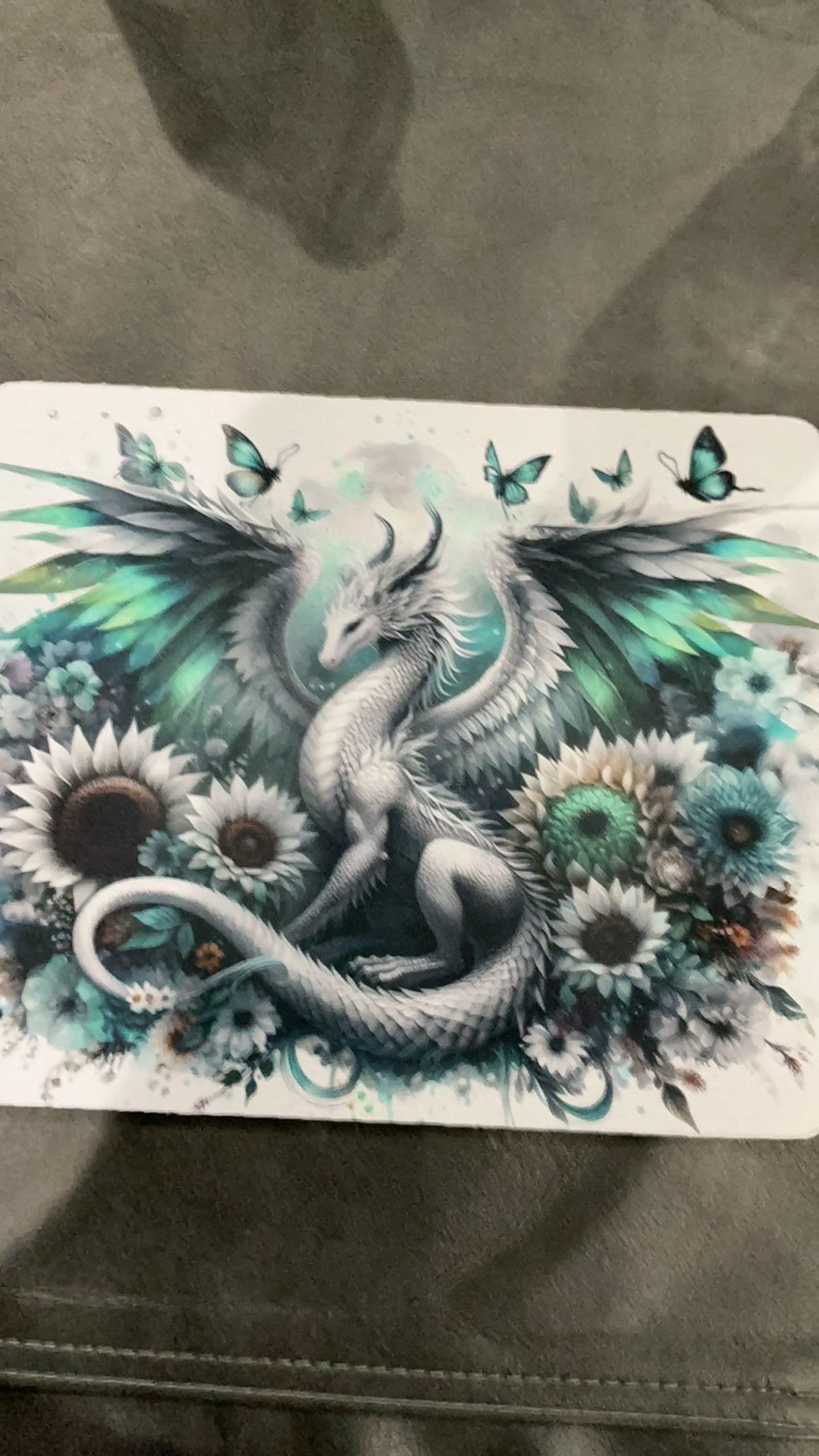 Dragon mouse pad