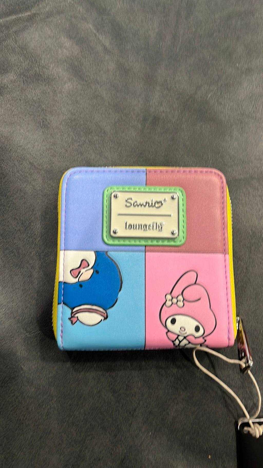 Loungefly  NWT Licensed Sanrio Hello Kitty and Friends Color Block Zip-Around Wallet