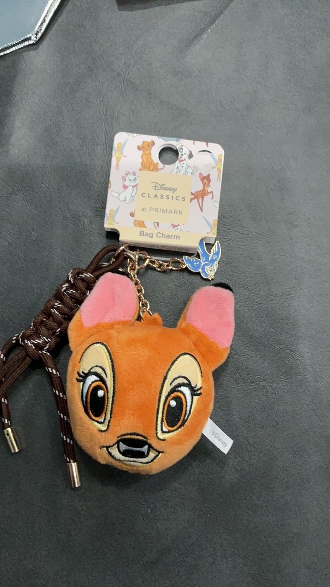 Bambi bag charm NWT