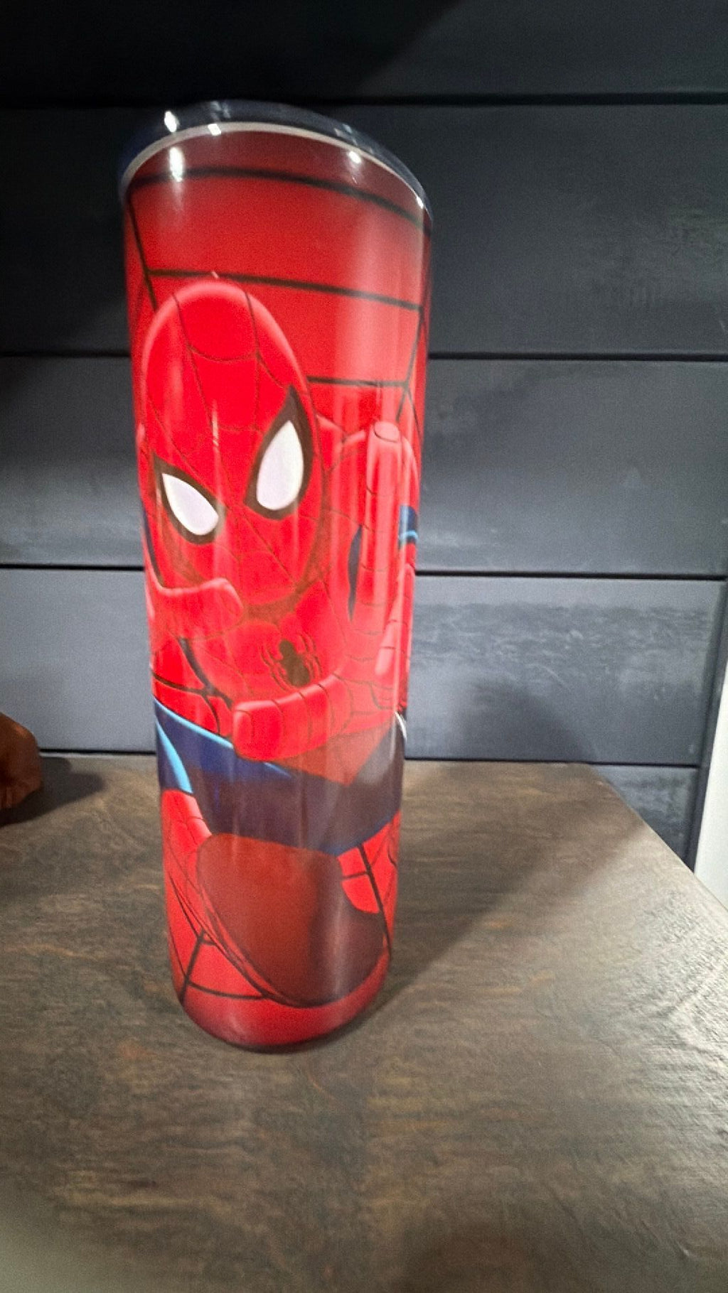 Spider-Man inspired tumbler
