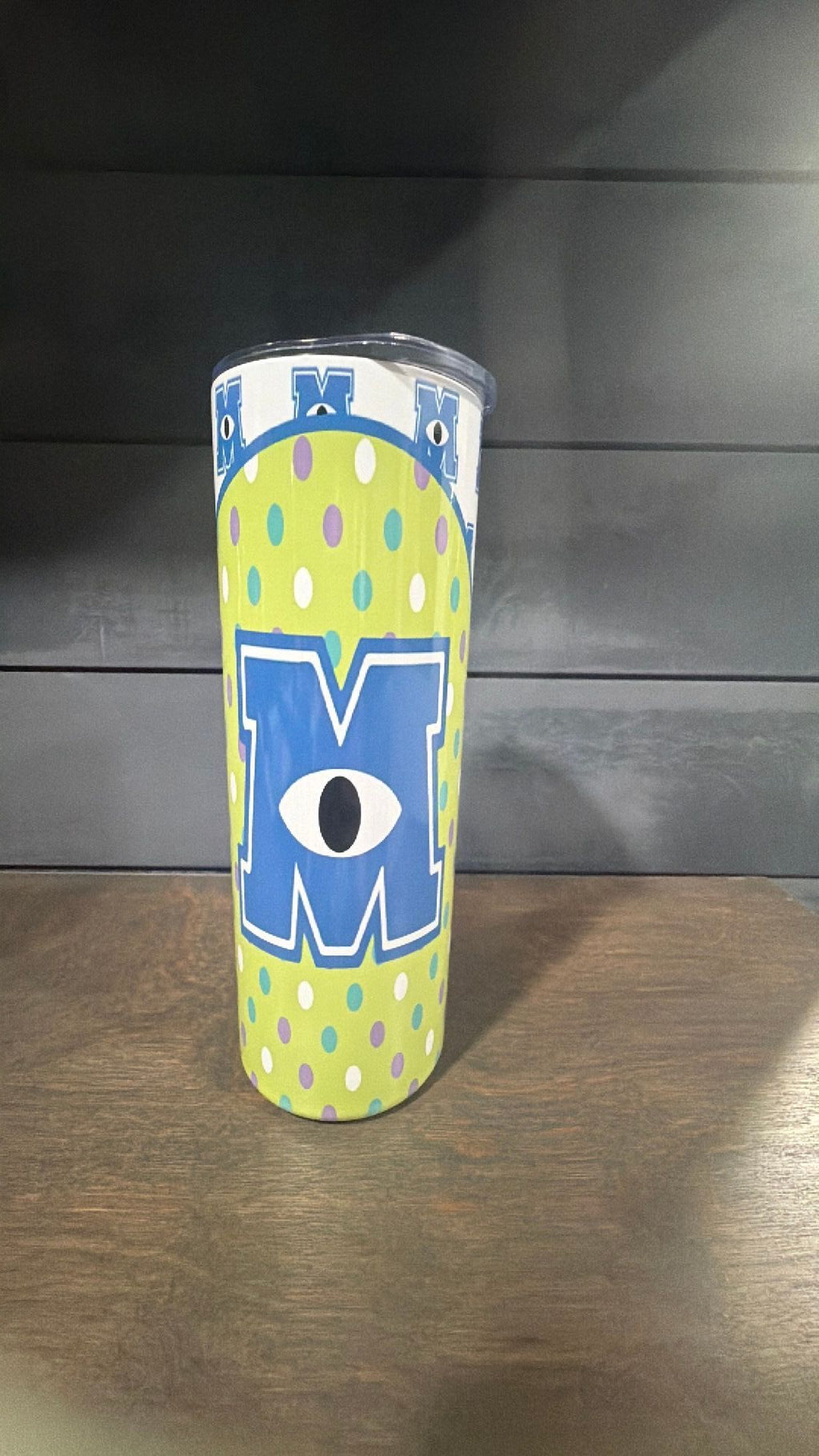Monsters university inspired tumbler