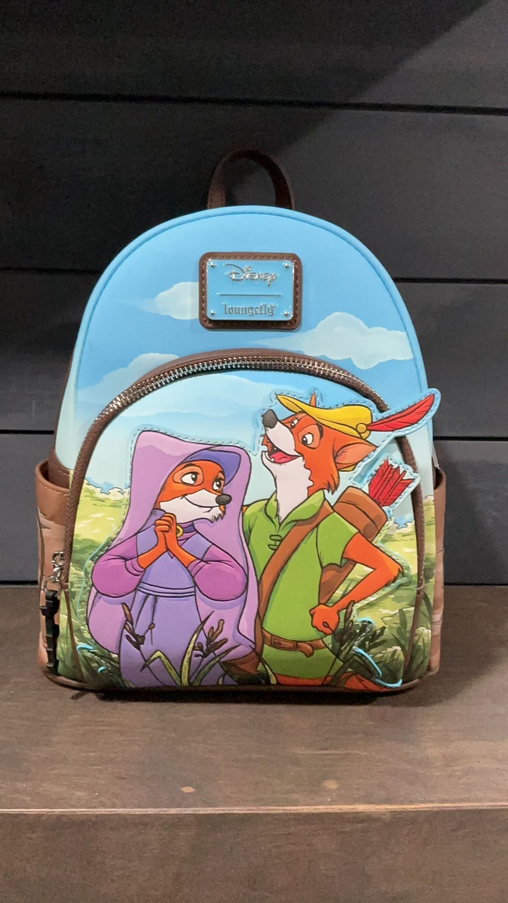 Robin Hood loungefly backpack NWT