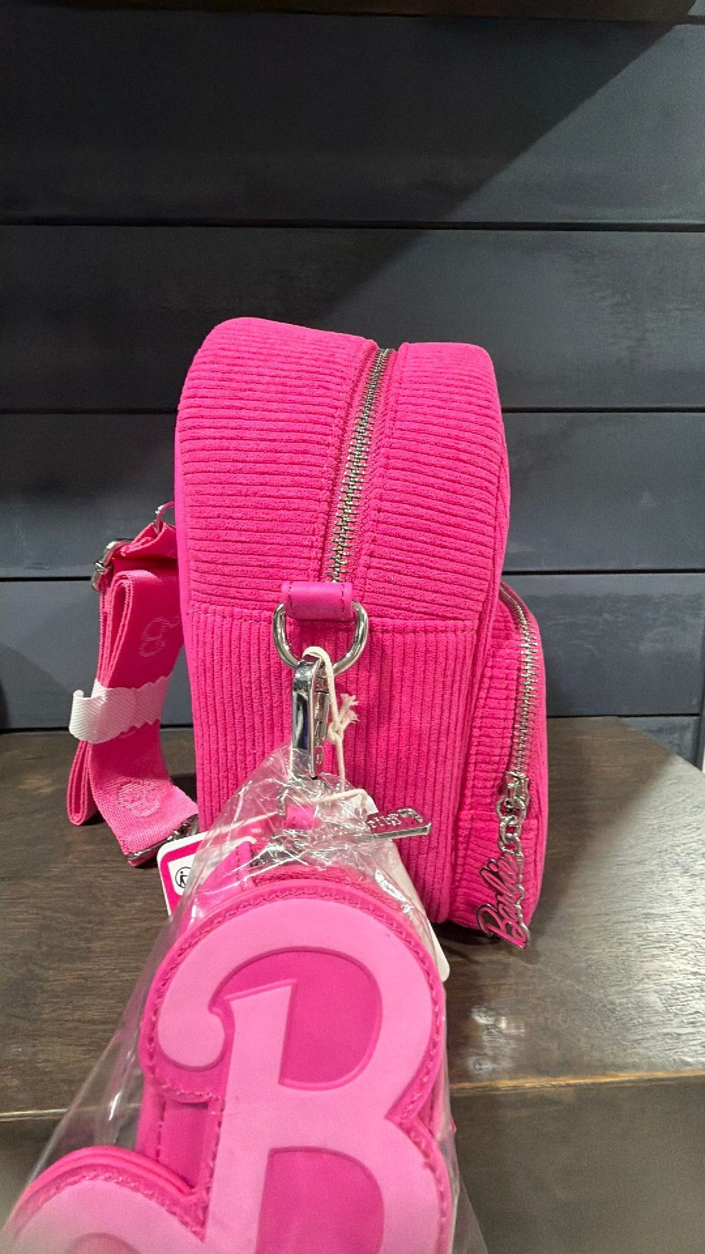 Barbie convertible backpack with coin purse