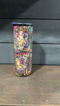Princess stainglass inspired tumbler