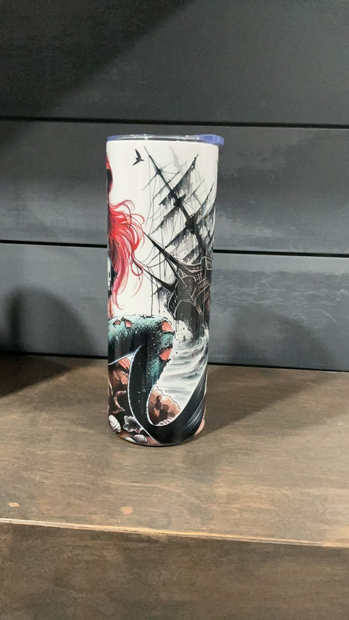 Ariel inspired tumbler