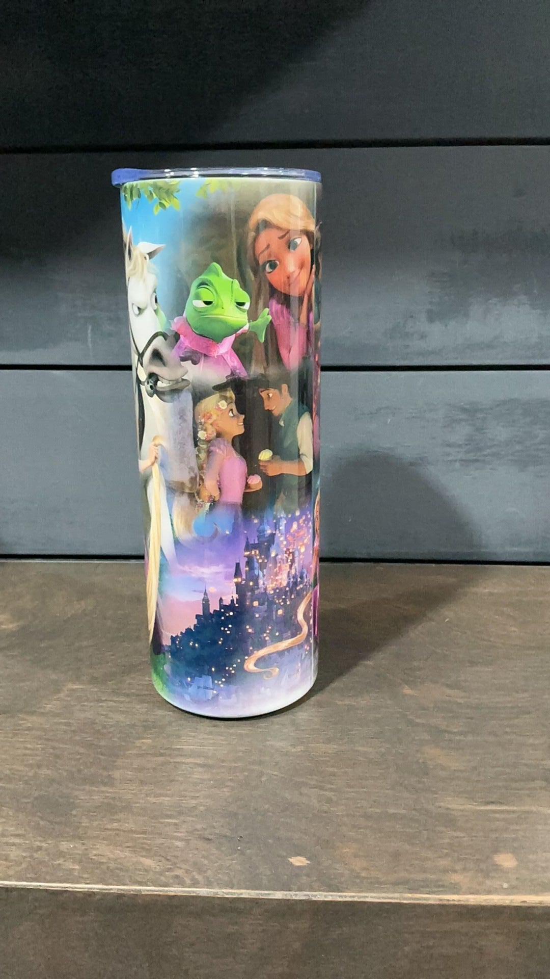 Tangled inspired tumbler