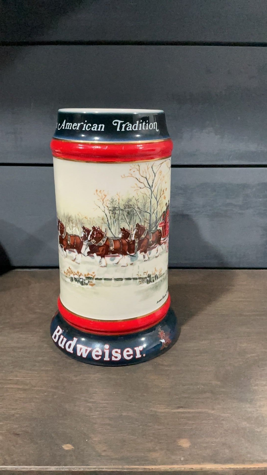 Budweiser stein pre-loved
