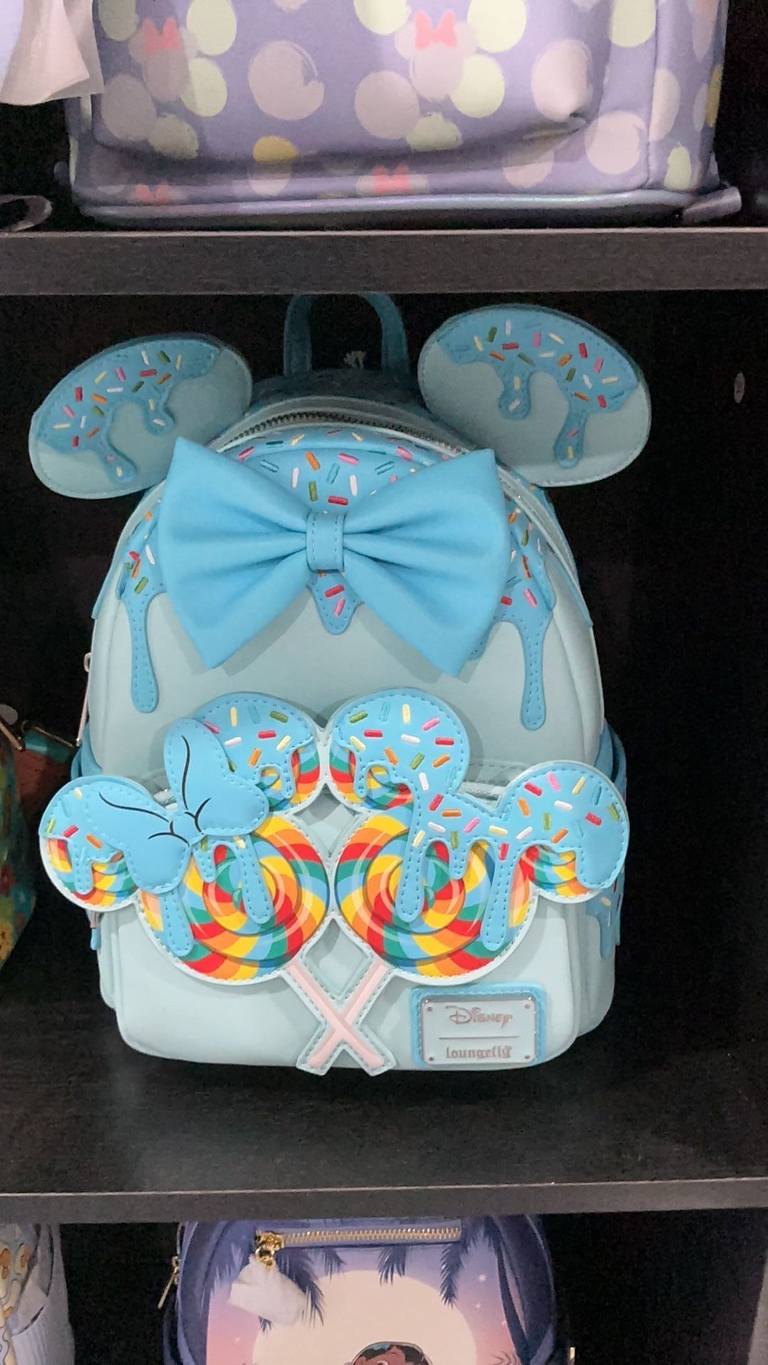 Minnie Mouse Lolly backpack NWT