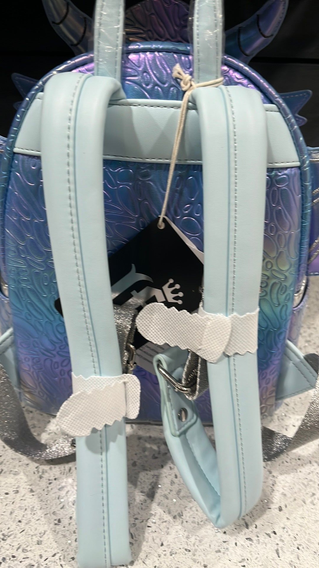 Blue dragon backpack NWT