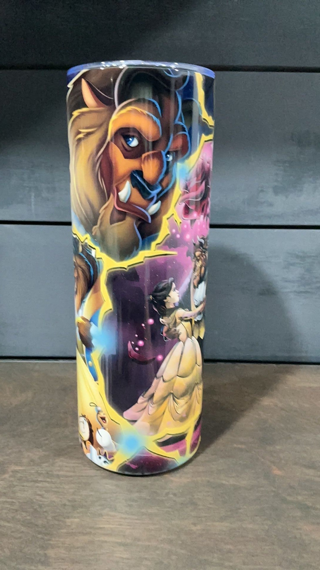 Belle inspired tumbler