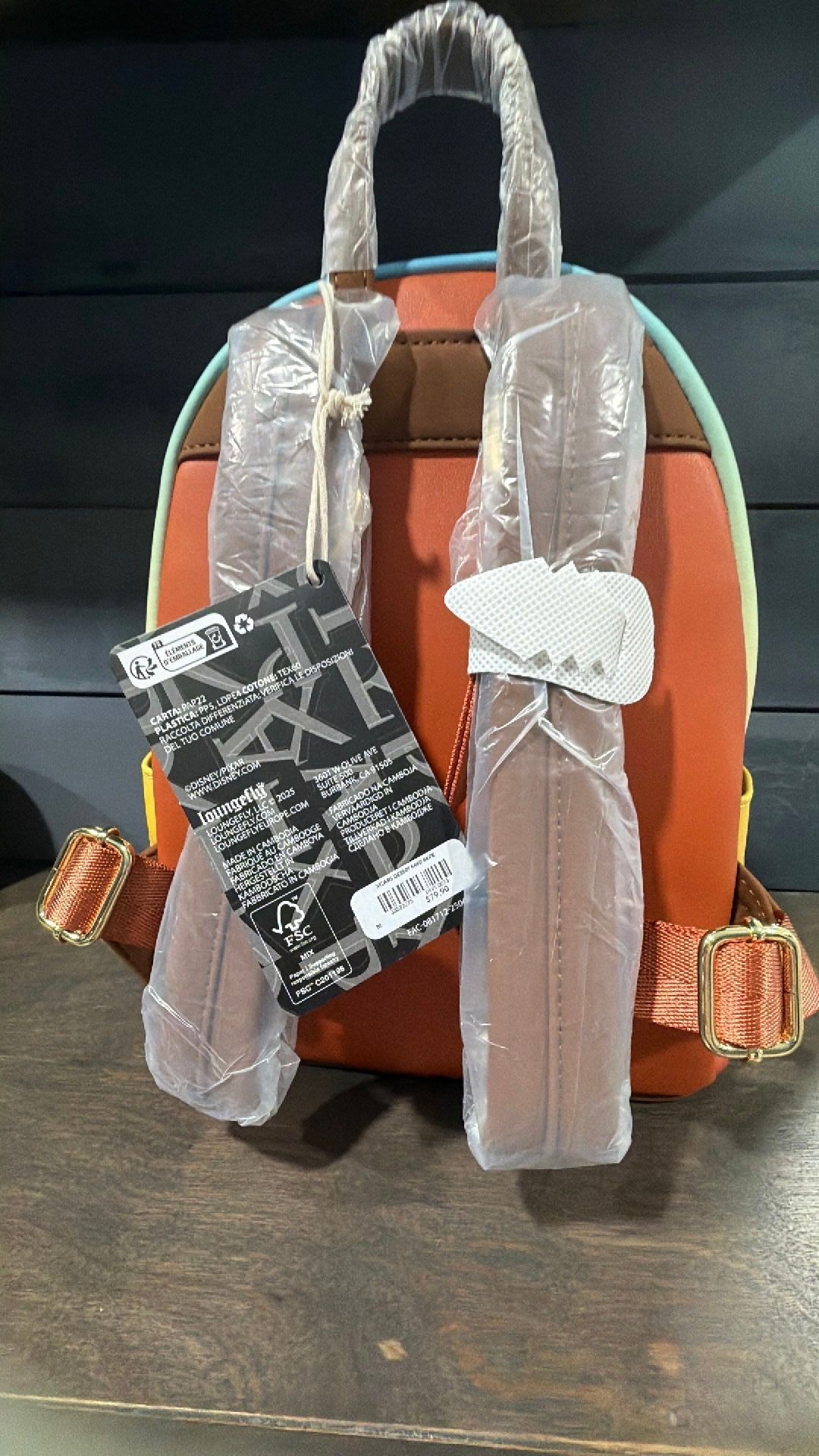 Cars backpack NWT