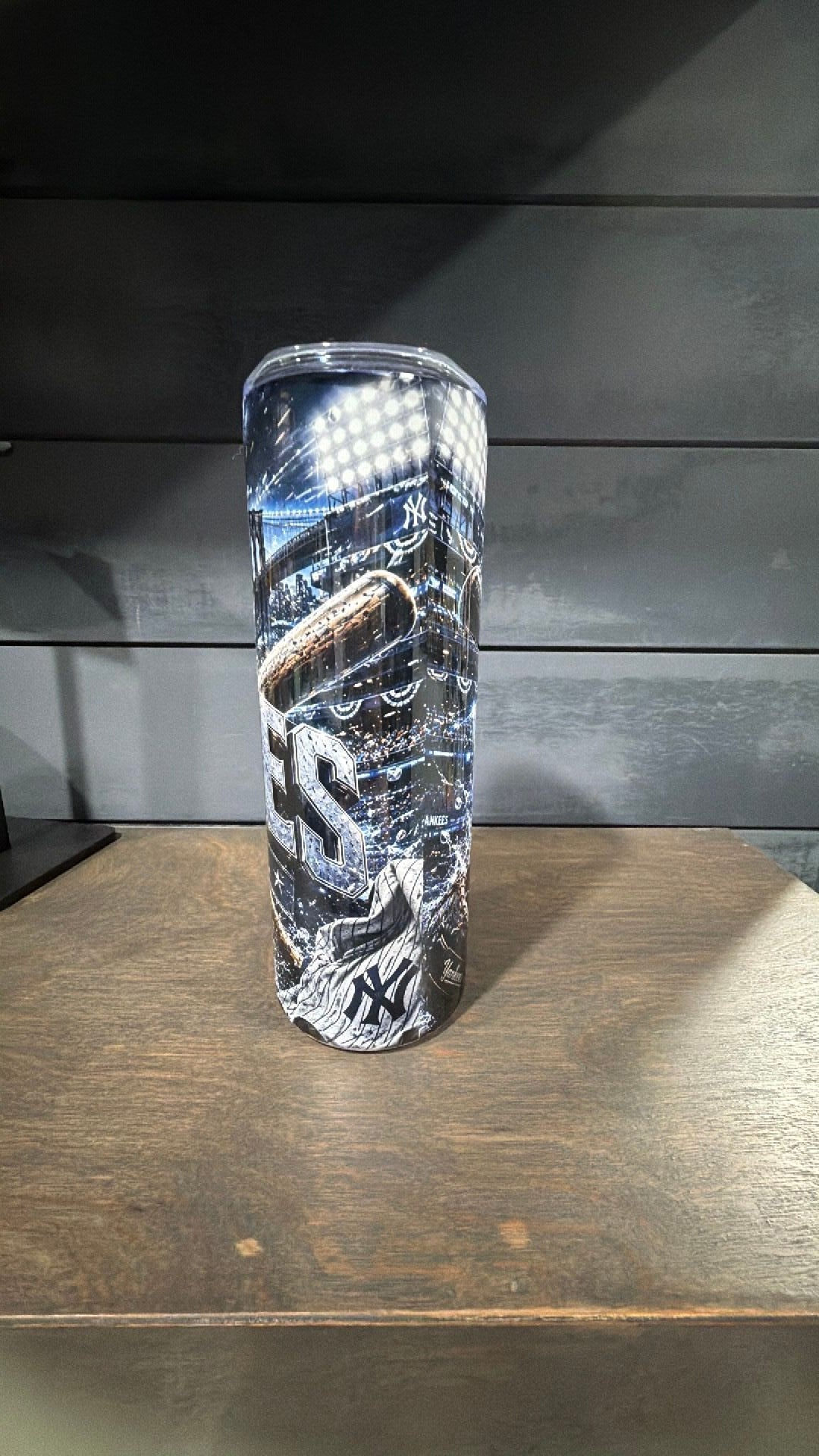Yankees inspired tumbler