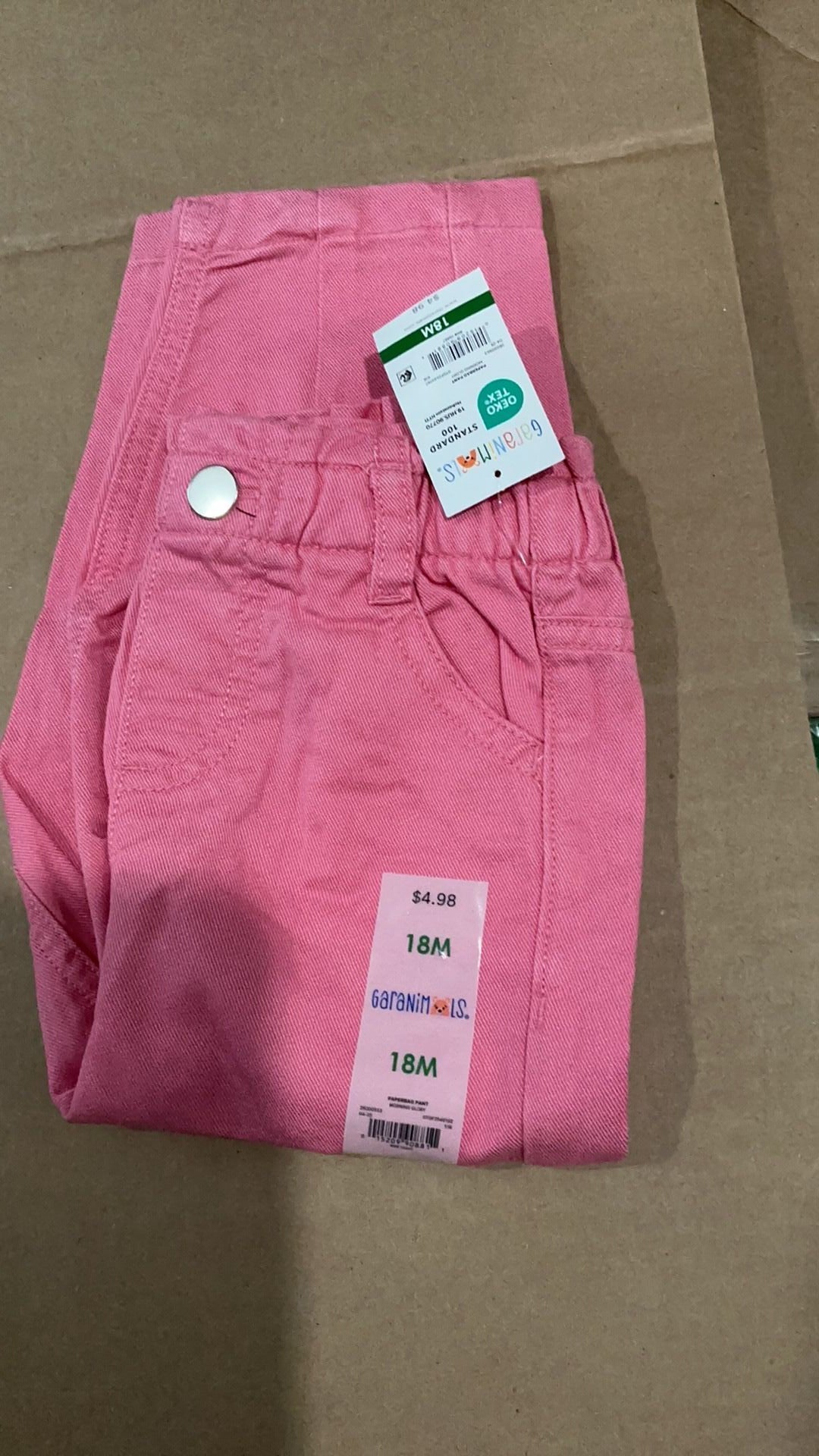 Girls pants 18m