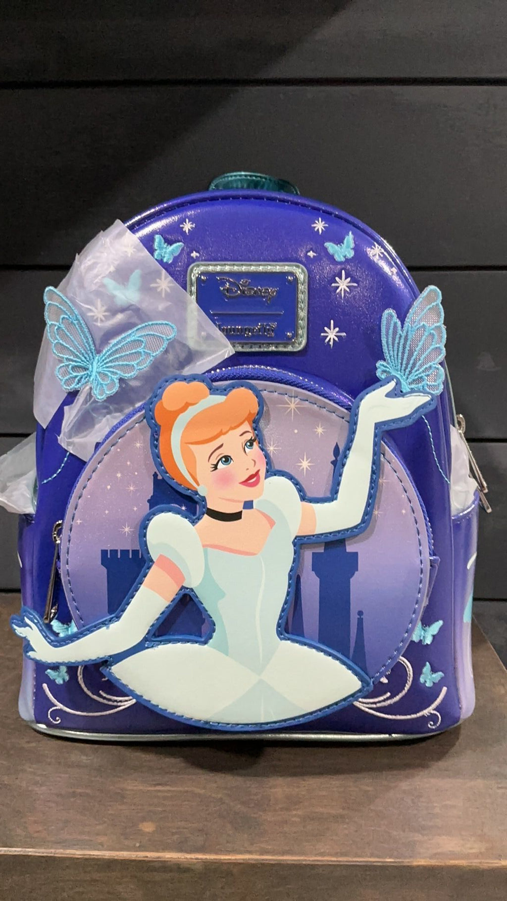 Cinderella backpack NWT