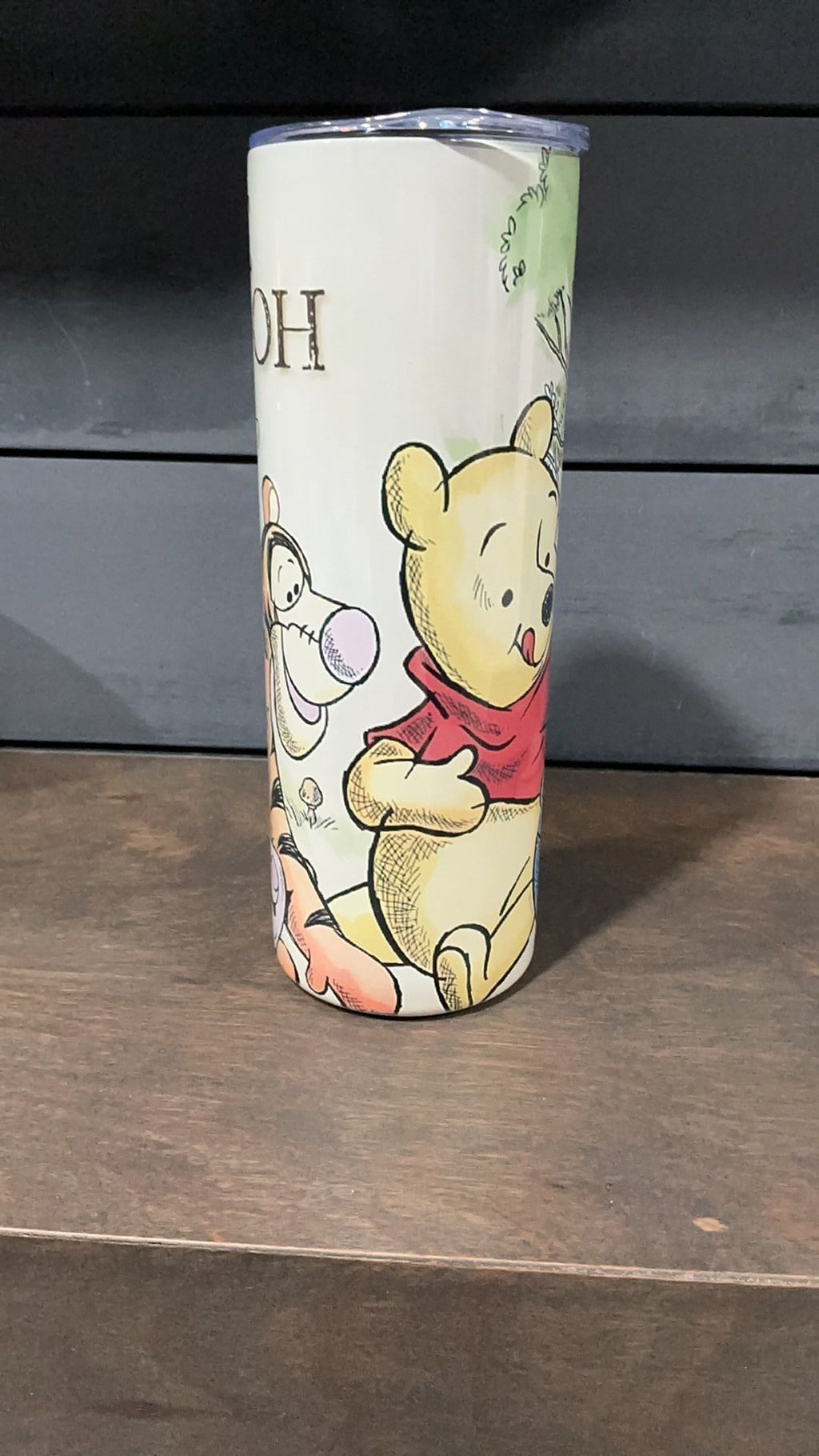 Winnie the Pooh inspired tumbler