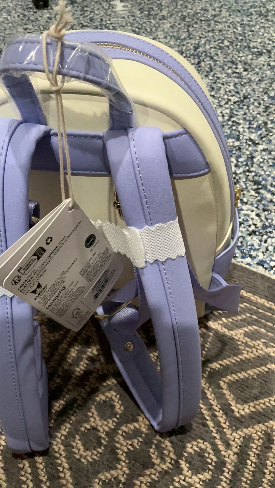 Kuromi backpack NWT