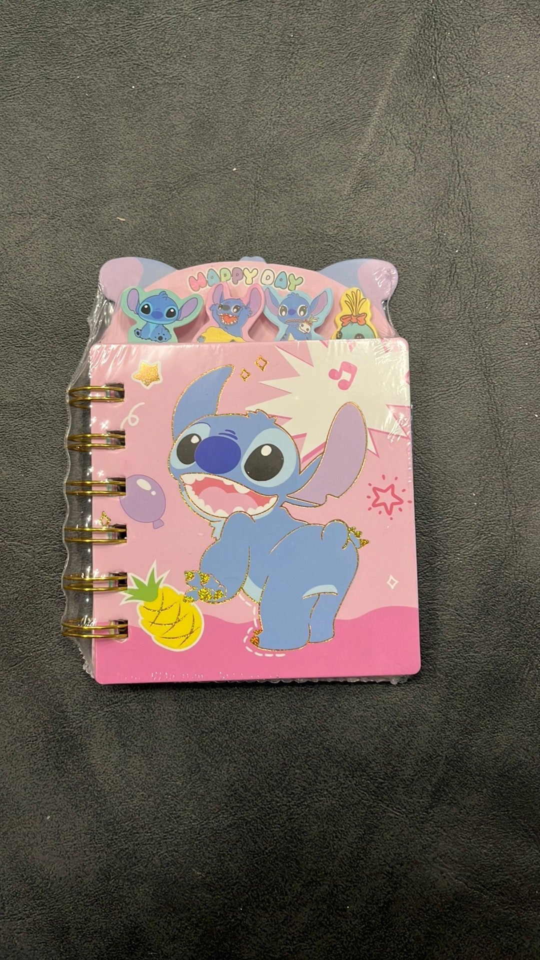 Stitch journal with pineapple new in wrapper