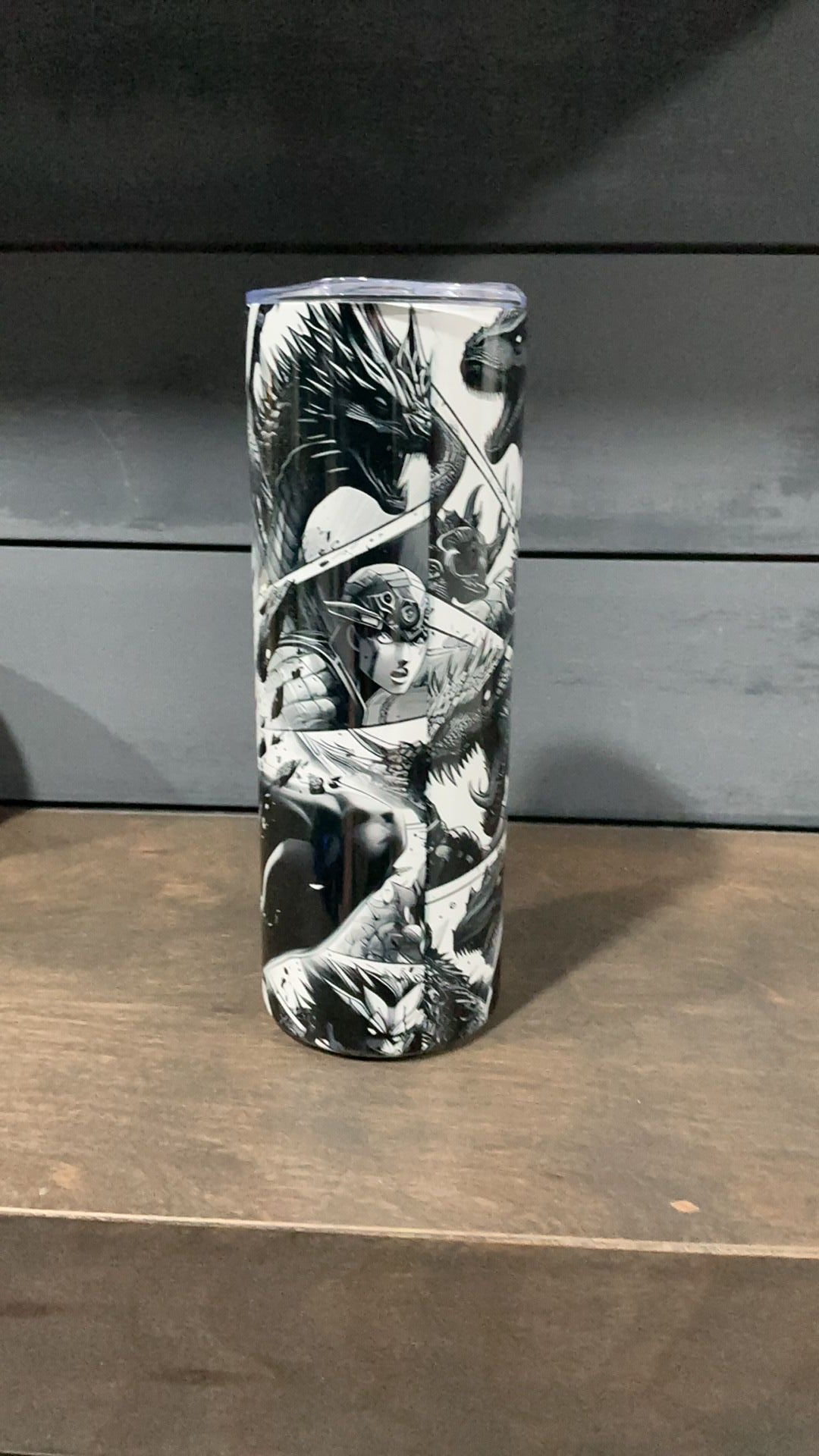 Spider-Man inspired tumbler