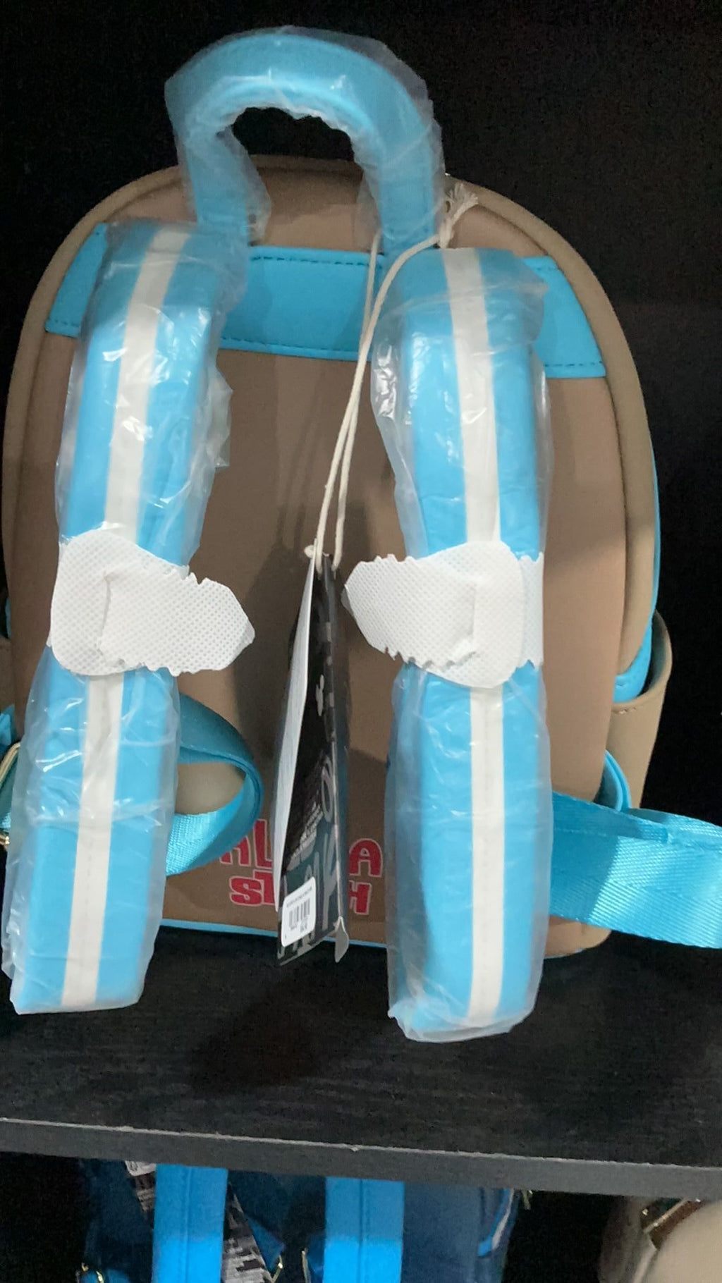 Stitch beach towel backpack NWT
