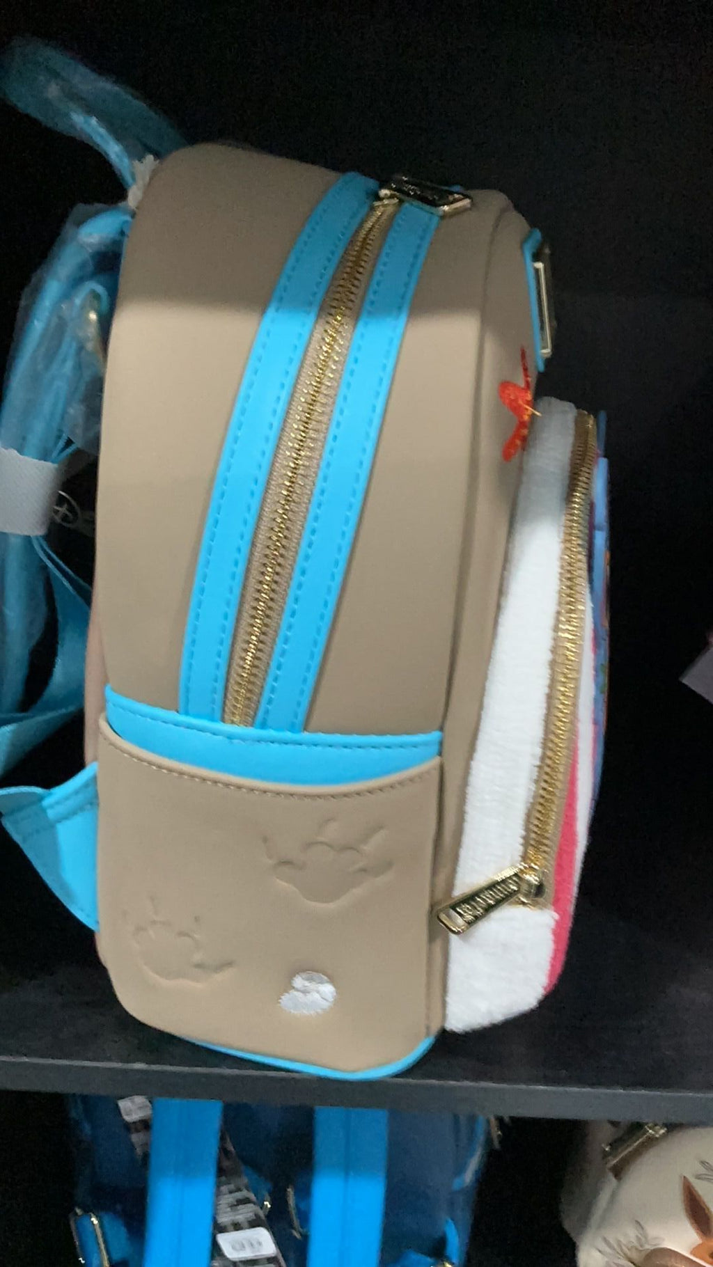 Stitch beach towel backpack NWT