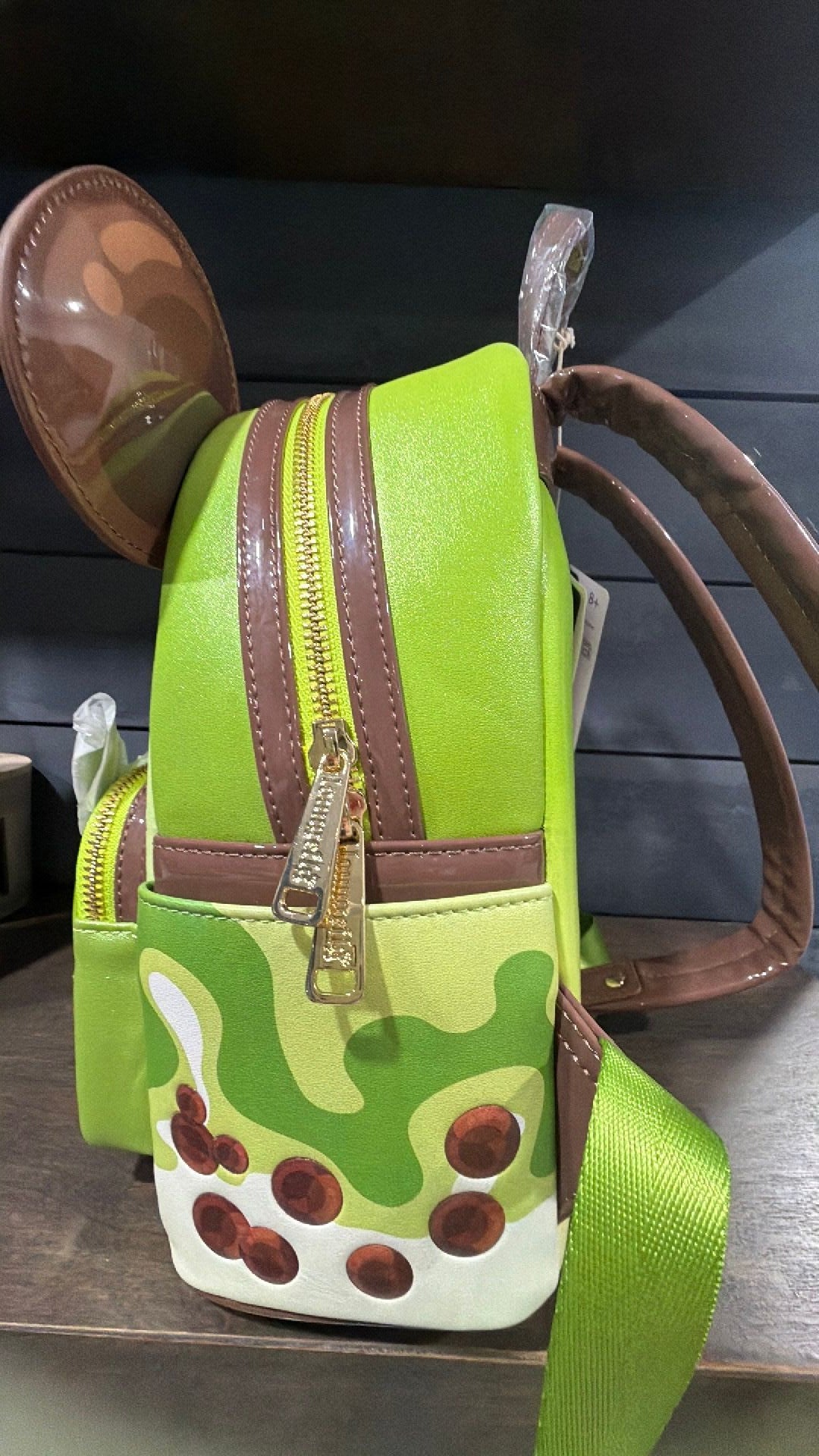 Mickey boba backpack NWT