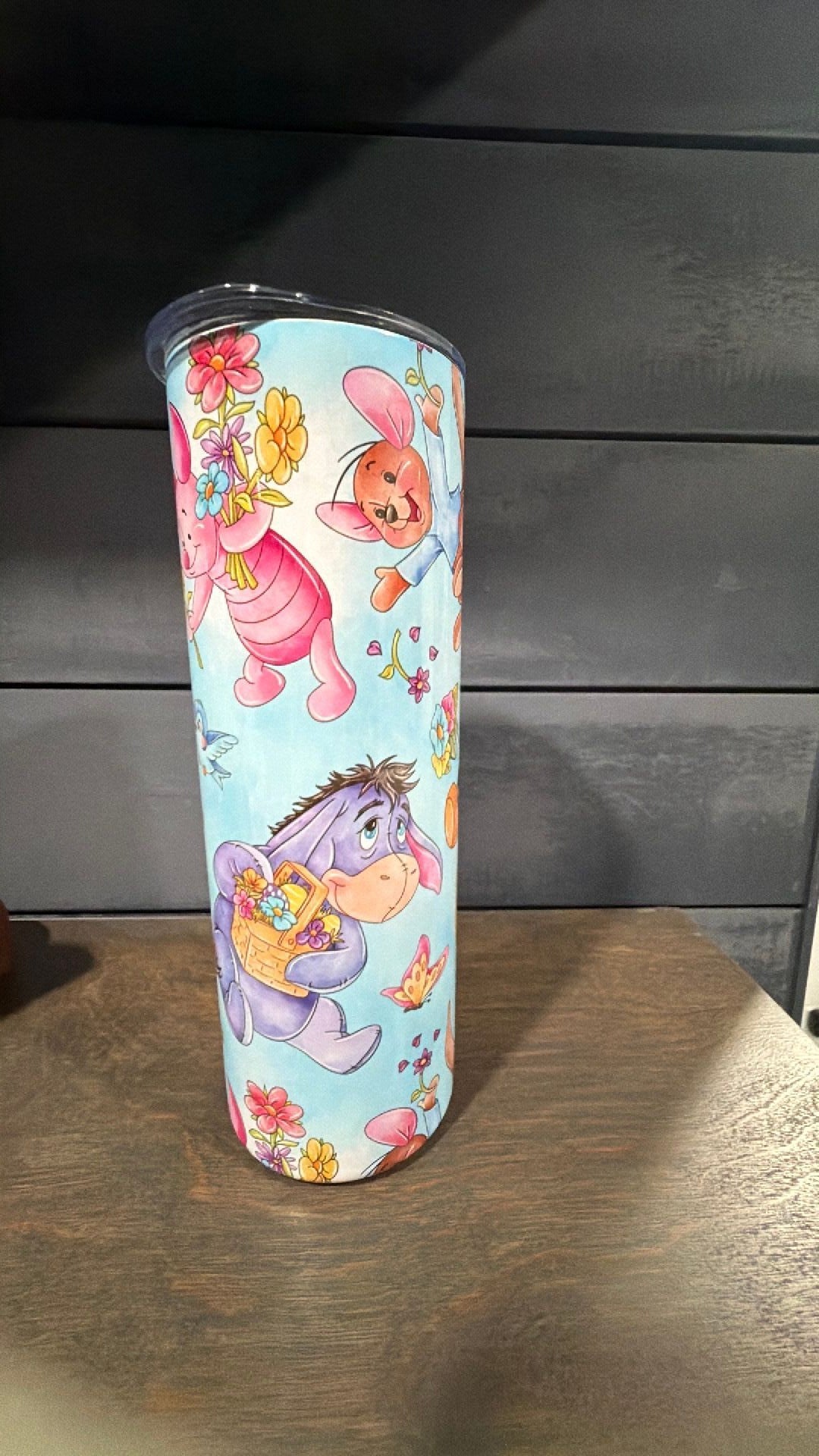 Winnie the Pooh and friends inspired tumbler