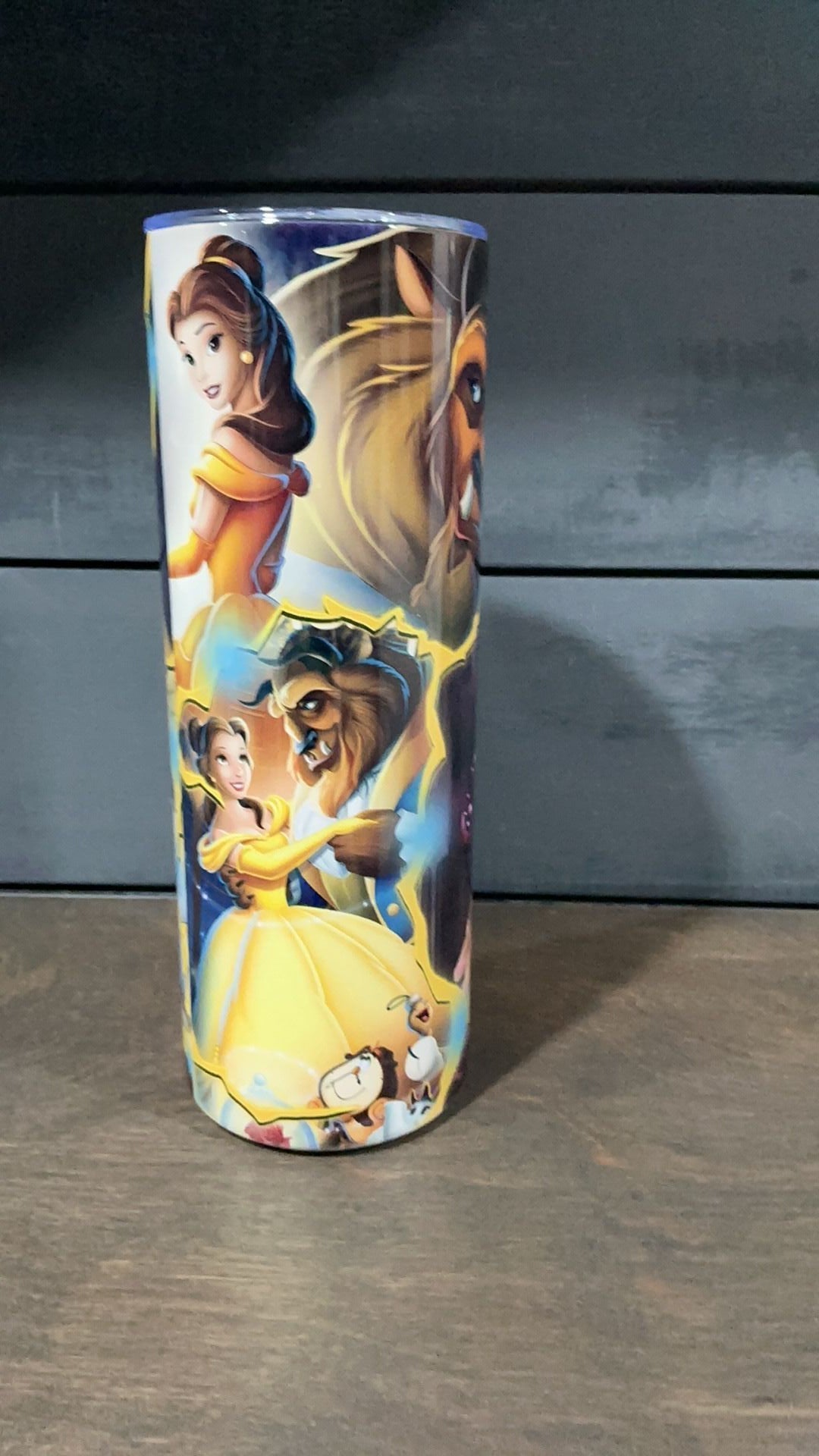 Belle inspired tumbler