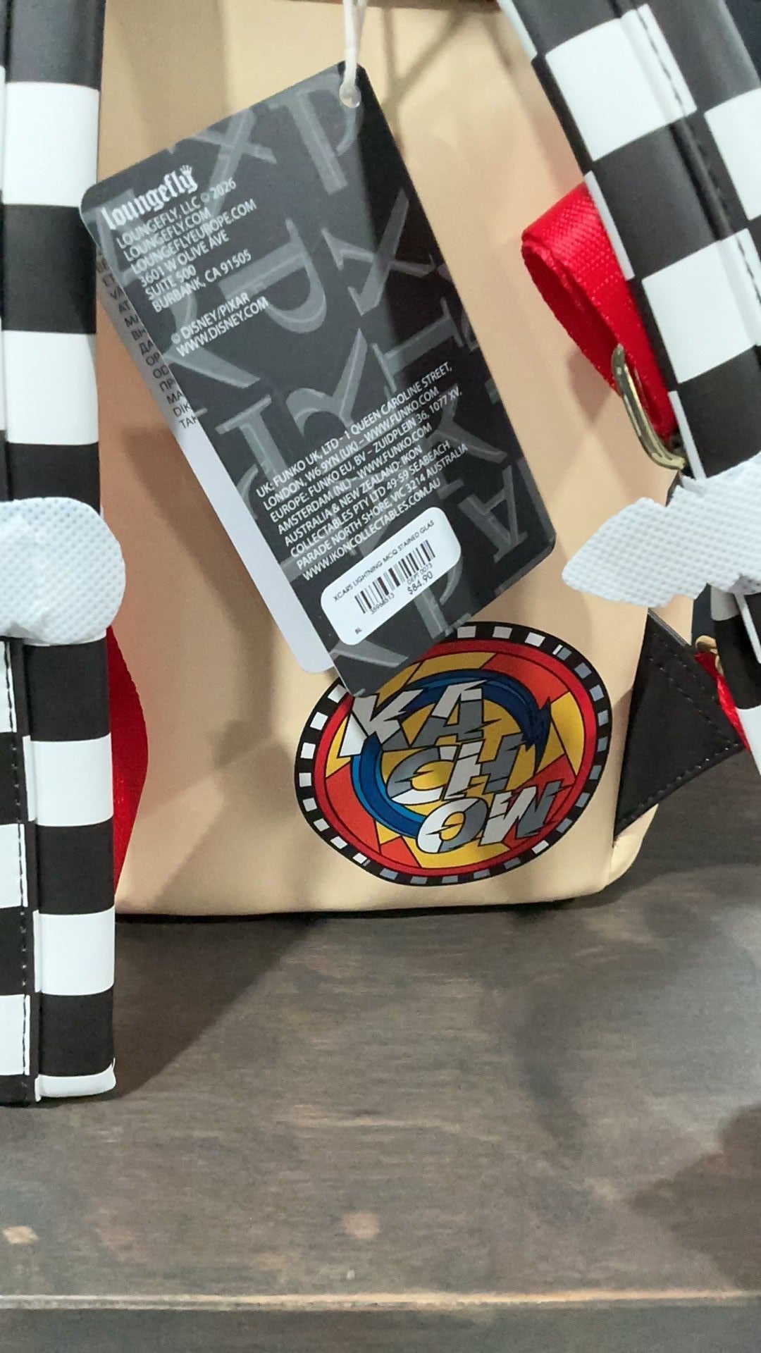 Cars backpack NWT
