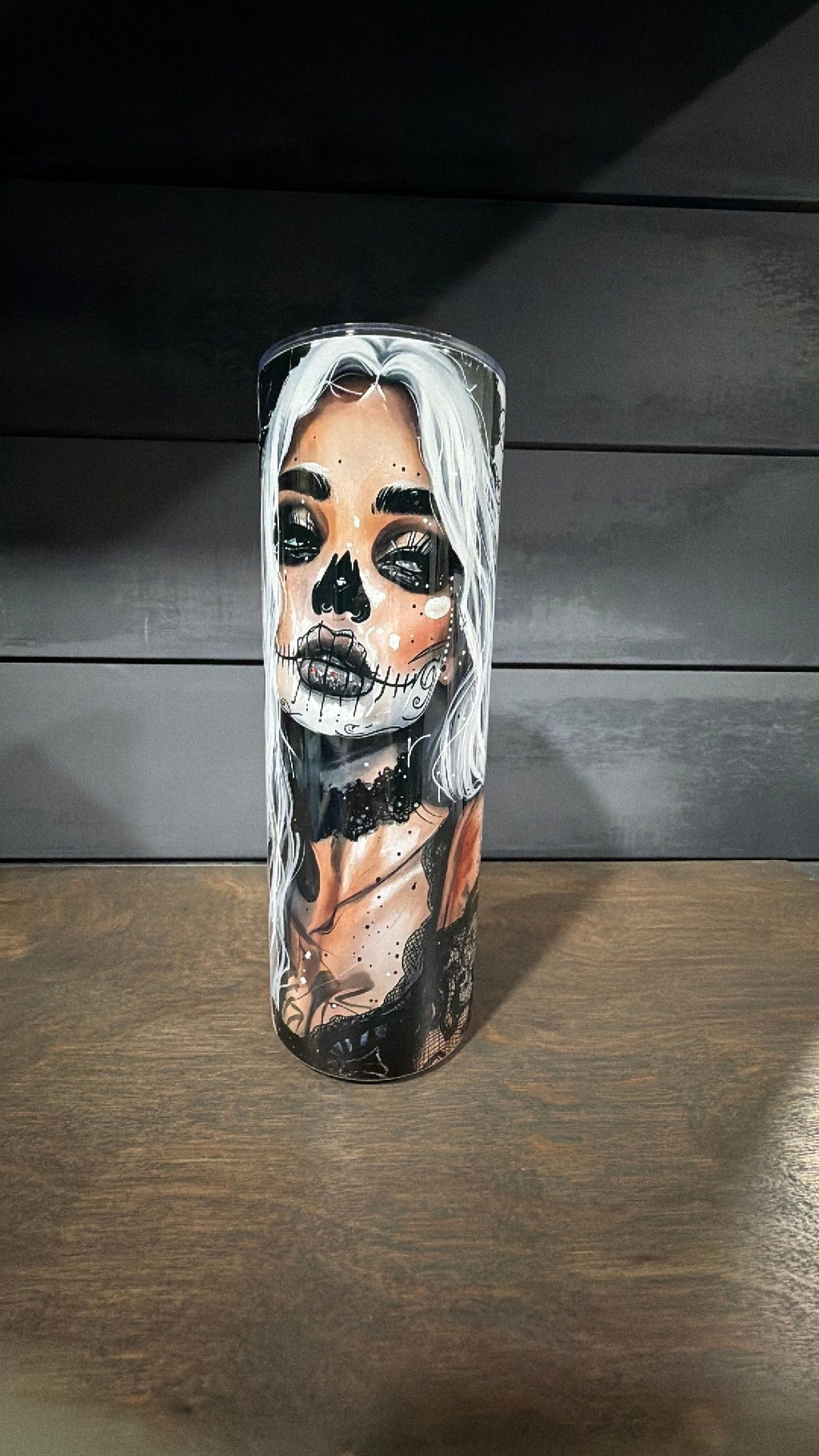 Day of the dead tumbler