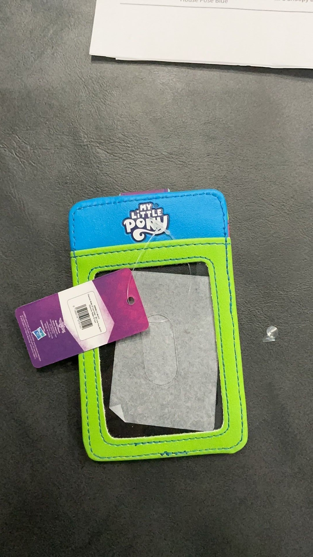 My little pony card holder NWT