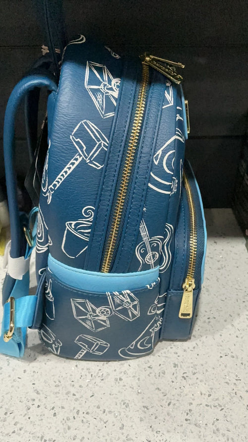 D23 gold member backpack NWT