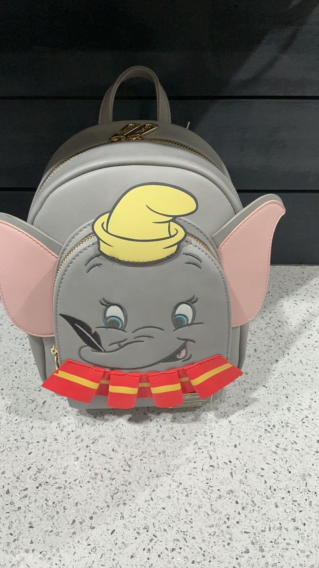 Loungefly NWT Disney Dumbo Holding Feather Cosplay Mini Backpack Nwt
