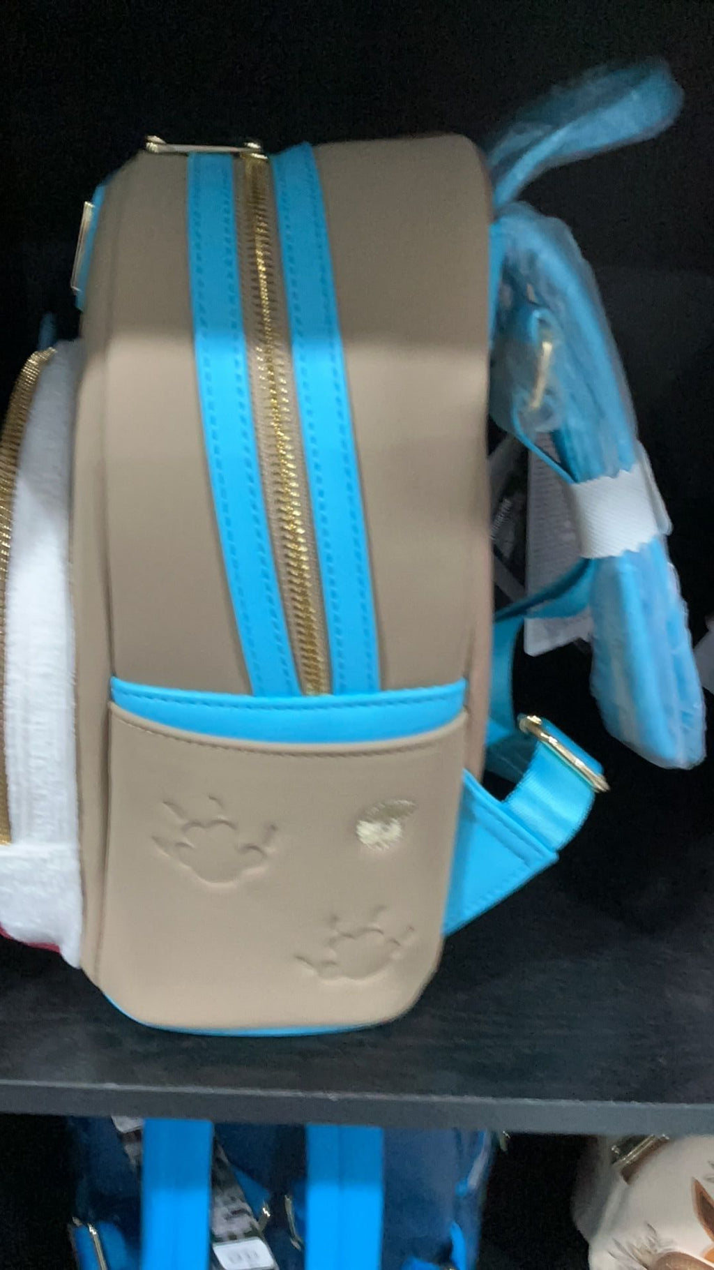 Stitch beach towel backpack NWT