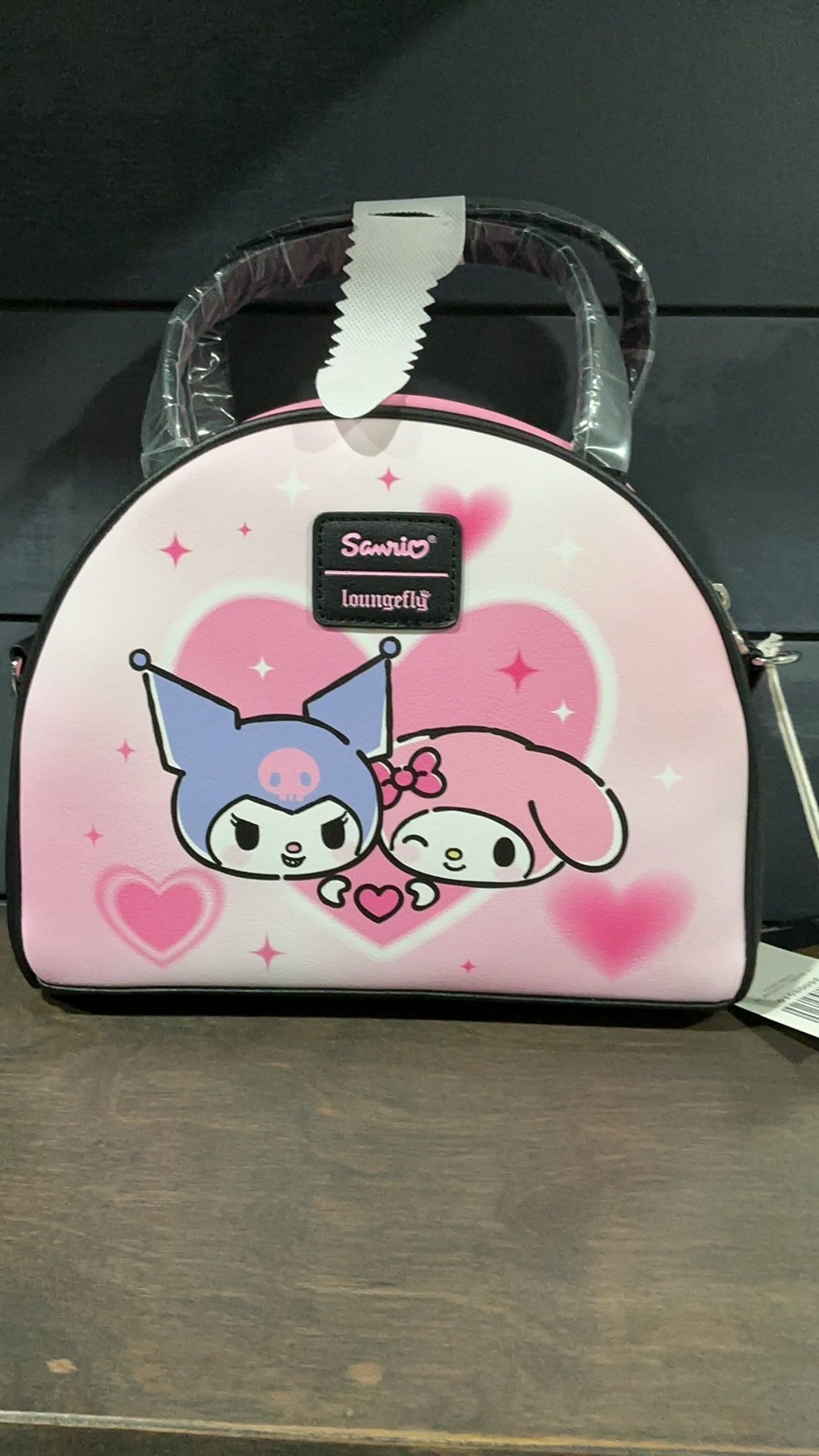 Kuromi and My Melody crossbody NWT