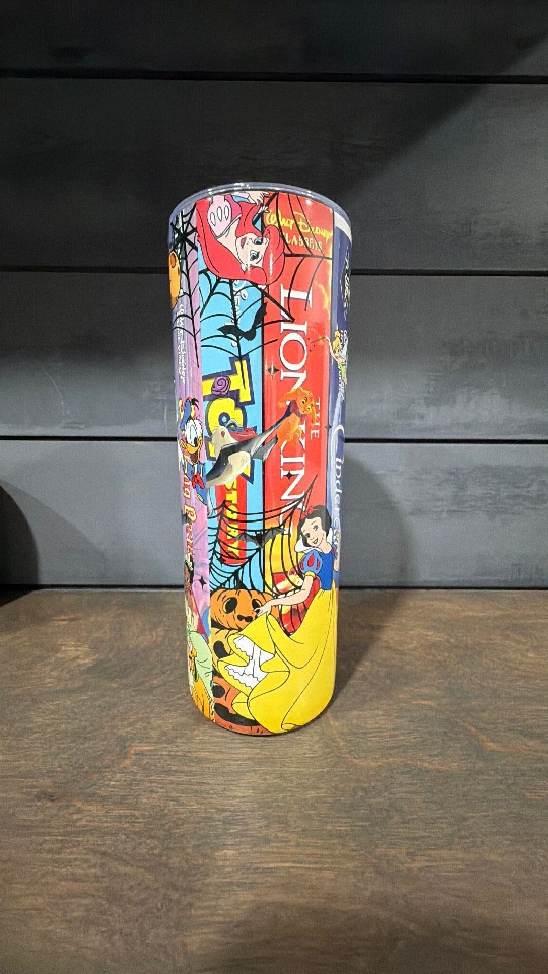 Disney books inspired tumbler