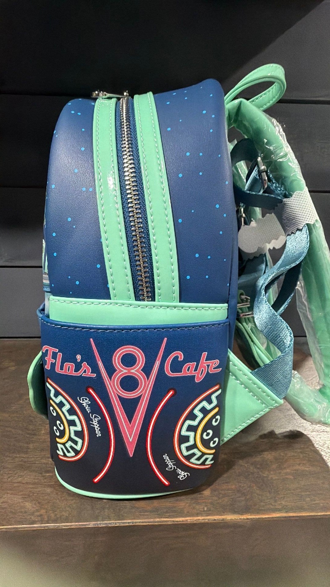 Cars Flo backpack NWT
