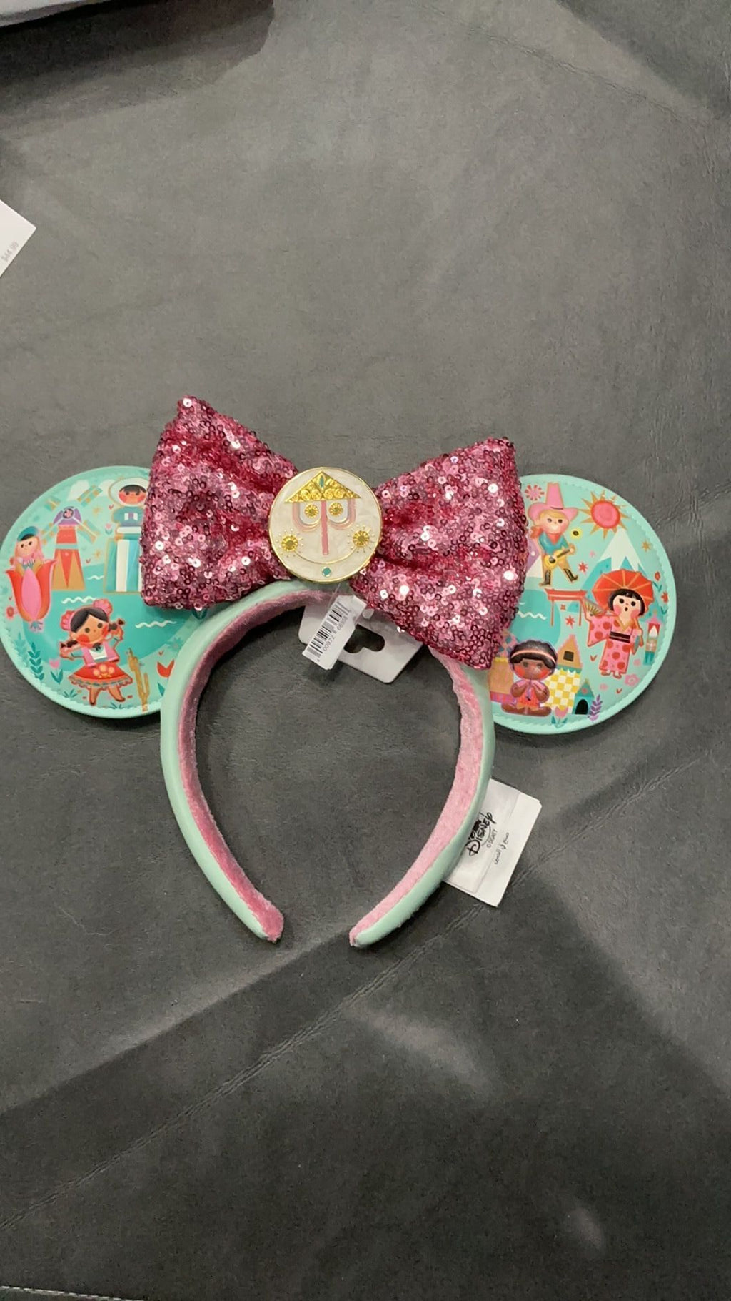 Small world ears headband NWT