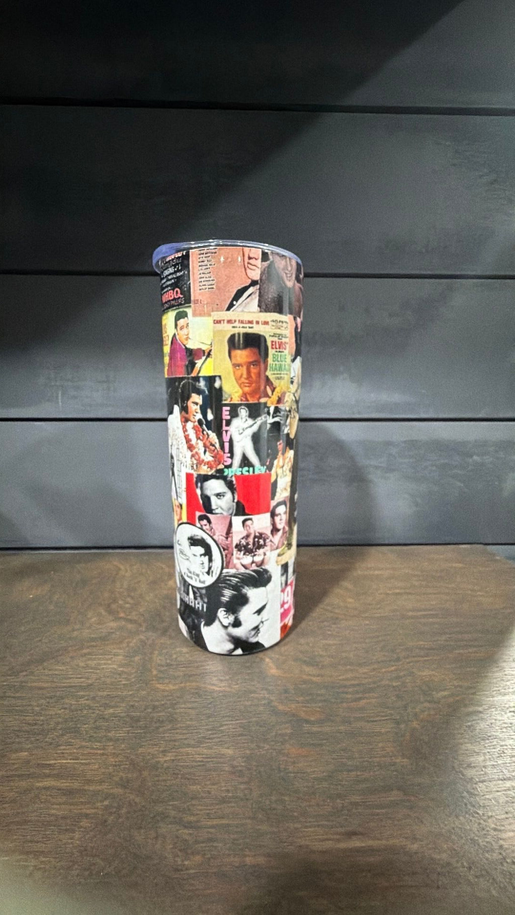 Elvis inspired tumbler