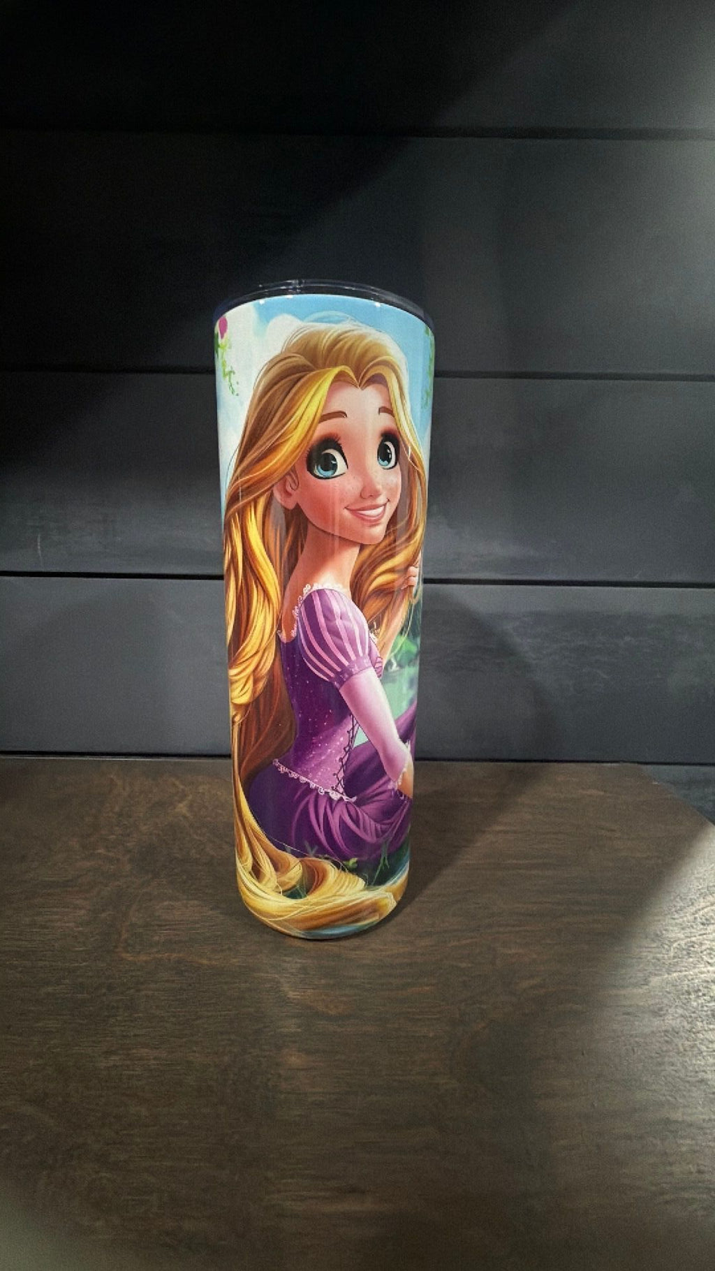 Rapunzal inspired tumbler