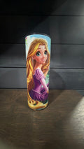 Rapunzal inspired tumbler