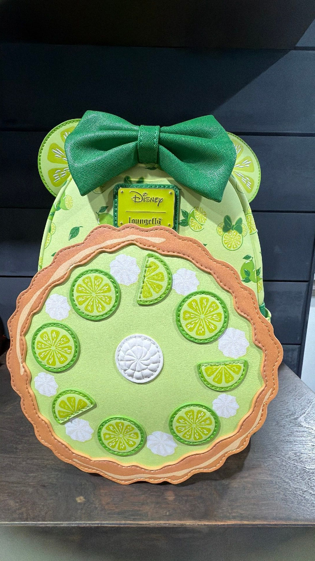 Minnie Mouse keylime backpack