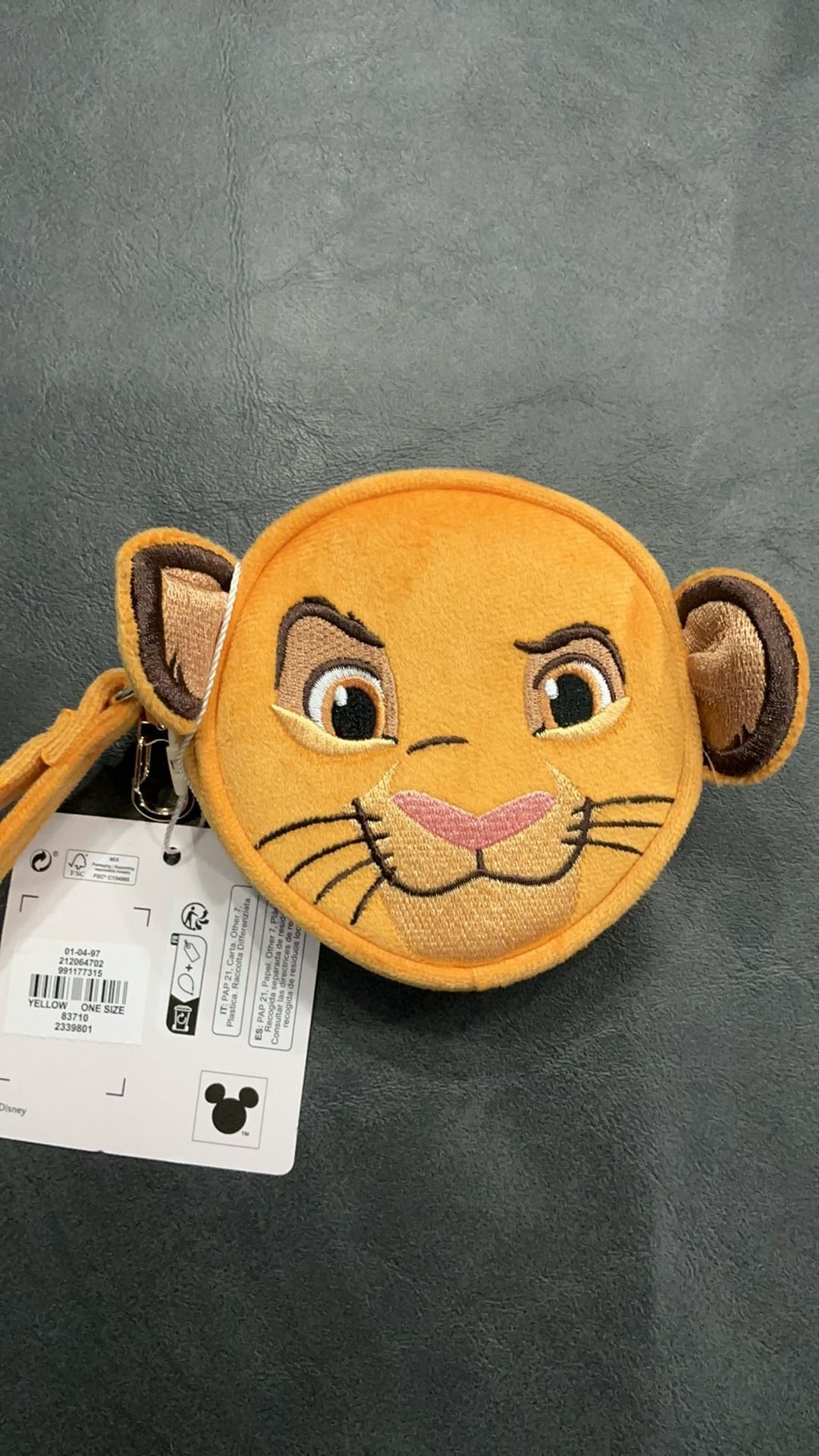 Simba coin purse NWT