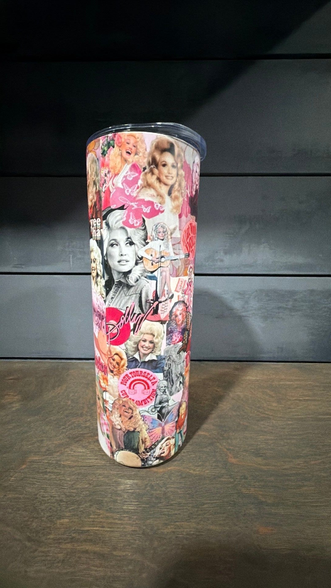Dolly Parton inspired tumbler